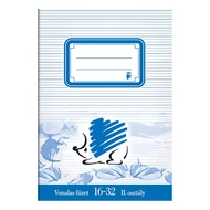 Füzet vonalas ICO Süni A/5 16-32 2. osztályos