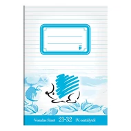 Füzet vonalas ICO Süni A/5 21-32 4-8. osztályos