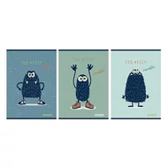 Füzet vonalas STREET A/5 54 lapos Monsters