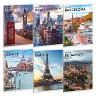 Füzet kockás ARS UNA A/4 40 lapos Extra kapcsos Cityscape Füzet kockás ARS UNA A/4 40 lapos Extra kapcsos Cityscape