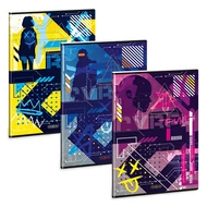 Füzet kockás ARS UNA A/4 40 lapos Extra kapcsos Cyberpunk Füzet kockás ARS UNA A/4 40 lapos Extra kapcsos Cyberpunk