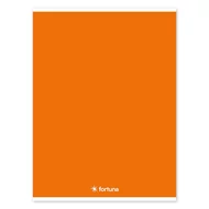 Füzet vonalas FORTUNA Monocolor A/4 32 lapos 81-32 narancssárga
