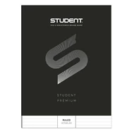 Füzet vonalas ICO Student Black Prémium A/4 32 lapos