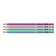 Grafitceruza ARS UNA háromszögletű fekete csillag HB