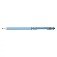 Grafitceruza ICO Süni HB háromszögletű acélkék