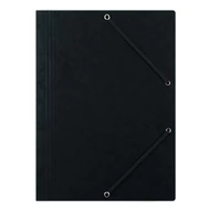 Gumis mappa DONAU A/4 prespán fekete