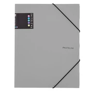 Gumis mappa PASTELINI PP A/4 szürke Gumis mappa PASTELINI PP A/4 szürke