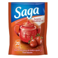 Gyümölcstea SAGA Vörösáfonya 20 filter Gyümölcstea SAGA Vörösáfonya 20 filter