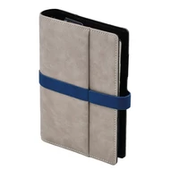 Gyűrűs kalendárium SATURNUS M225 chamois lapos szürke-kék műbőr 2026. Gyűrűs kalendárium SATURNUS M225 chamois lapos szürke-kék műbőr 2026.