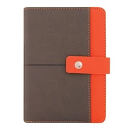 Gyűrűs kalendárium SATURNUS S426 fehér lapos szürke-narancs műbőr 2026. Gyűrűs kalendárium SATURNUS S426 fehér lapos szürke-narancs műbőr 2026.