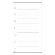 Gyűrűs kalendárium betét SATURNUS M320/F telefon bianco fehér lapos