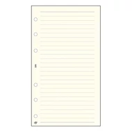 Gyűrűs kalendárium betét SATURNUS M326 vonalas jegyzetlap sárga lapos