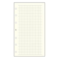 Gyűrűs kalendárium betét SATURNUS M327 négyzethálós jegyzetlap sárga lapos