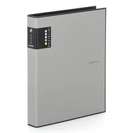 Gyűrűskönyv PASTELINI A/4 2 gyűrű PP 40 mm szürke