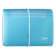 Harmónika mappa OPALINE DL 13 részes gumis kék Harmónika mappa OPALINE DL 13 részes gumis kék