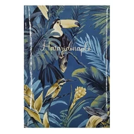 Határidőnapló ALISCA A/5 napi fehér lapos kék madár bianco Határidőnapló ALISCA A/5 napi fehér lapos kék madár bianco