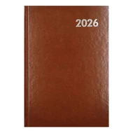 Határidőnapló ALISCA B/5 heti fehér lapos barna 2026. Határidőnapló ALISCA B/5 heti fehér lapos barna 2026.