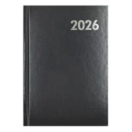 Határidőnapló ALISCA B/6 napi fehér lapos szürke 2026. Határidőnapló ALISCA B/6 napi fehér lapos szürke 2026.