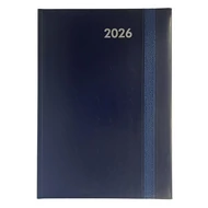 Határidőnapló ALISCA Rebel varrott A/5 napi fehér lapos kék 2026. Határidőnapló ALISCA Rebel varrott A/5 napi fehér lapos kék 2026.