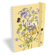 Határidőnapló LIZZY CARD B/6 heti spirálozott gumis Sunshine 2026.