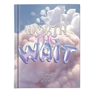 Határidőnapló PLANALL Mini A/6 heti keményfedelű aranyozott Wait 2026. Határidőnapló PLANALL Mini A/6 heti keményfedelű aranyozott Wait 2026.