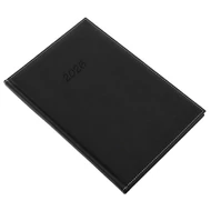 Határidőnapló REALSYSTEM Bolero B/5 heti sárga lapos fekete 2026.