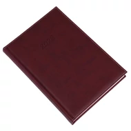 Határidőnapló REALSYSTEM Bolero B/5 napi sárga lapos barna 2026.