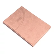 Határidőnapló REALSYSTEM Fashion A/5 heti fehér lapos drapp 2026.