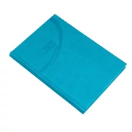 Határidőnapló REALSYSTEM Fashion A/5 heti fehér lapos türkiz 2026.