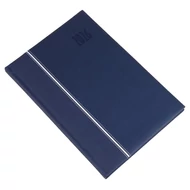 Határidőnapló REALSYSTEM Kensington B/5 heti fehér lapos kék 2026. Határidőnapló REALSYSTEM Kensington B/5 heti fehér lapos kék 2026.