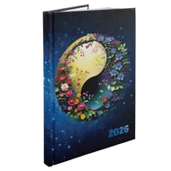 Határidőnapló REALSYSTEM Picture B/5 heti fehér lapos Jingjang 2026.