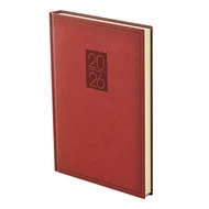 Határidőnapló TOPTIMER Classic C011 B/5 heti sárga lapos bordó 2026.