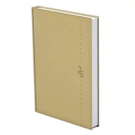 Határidőnapló TOPTIMER Linea L021 A/5 napi álló fehér lapos bézs 2026.