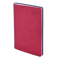 Határidőnapló TOPTIMER Madeira M011 B/5 heti fehér lapos rózsa-lila 2026.