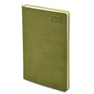 Határidőnapló TOPTIMER Madeira M011 B/5 heti fehér lapos zöld-zöld 2026.