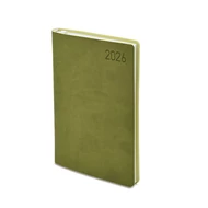 Határidőnapló TOPTIMER Madeira M012 B/6 heti fehér lapos zöld-zöld 2026.