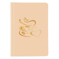 Határidőnapló TOPTIMER Pastel P015 A/5 heti fehér lapos lazac 2026.