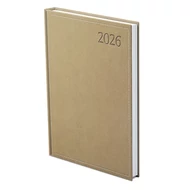 Határidőnapló TOPTIMER Traditional T011 B/5 heti fehér lapos bézs 2026.