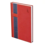 Határidőnapló TOPTIMER Vario V012 B/6 heti fehér lapos piros-kék 2026..