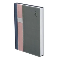 Határidőnapló TOPTIMER Vario V021 A/5 napi fehér lapos kék-rózsaszín-szürke 2026.