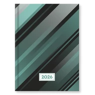 Határidőnapló VECTRALINE Csíkos B/6 napi fehér lapos 2026. Határidőnapló VECTRALINE Csíkos B/6 napi fehér lapos 2026.