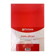 Hátlap FORTUNA A/4 230 g matt bőrhatású piros 100/dob Hátlap FORTUNA A/4 230 g matt bőrhatású piros 100/dob