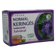 Herbatea DR CHEN Normál keringés salviával 20 filter/doboz Herbatea DR CHEN Normál keringés salviával 20 filter/doboz