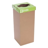 Hulladéktároló karton szelektív 50 L üveghez magyar felirattal Hulladéktároló karton szelektív 50 L üveghez magyar felirattal