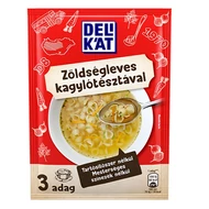 Instant tésztás leves DELIKÁT Zöldségleves kagylótésztával 44 g Instant tésztás leves DELIKÁT Zöldségleves kagylótésztával 44 g