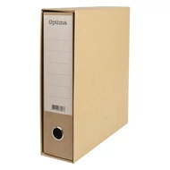 Iratrendező tokos OPTIMA A/4 80 mm natúr