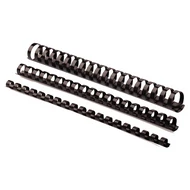 Iratspirál műanyag FELLOWES 16mm fekete műanyag spirál 101-120 lap 100 darabos