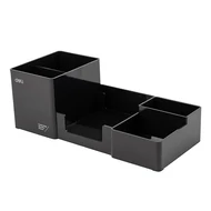 Írószertartó DELI műanyag 6 rekeszes fekete Írószertartó DELI műanyag 6 rekeszes fekete