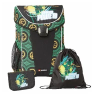 Iskolatáska szett LEGO Easy 3 részes Ninjago Dragon tornazsákkal és felszerelt tolltartóval Iskolatáska szett LEGO Easy 3 részes Ninjago Dragon tornazsákkal és felszerelt tolltartóval