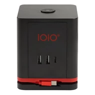 Kábel hosszabbító IOIO 3 aljzat 1,5m, 2xUSB-A, 1xUSB-C fekete Kábel hosszabbító IOIO 3 aljzat 1,5m, 2xUSB-A, 1xUSB-C fekete